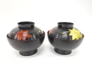 雲錦　煮物椀　2客
